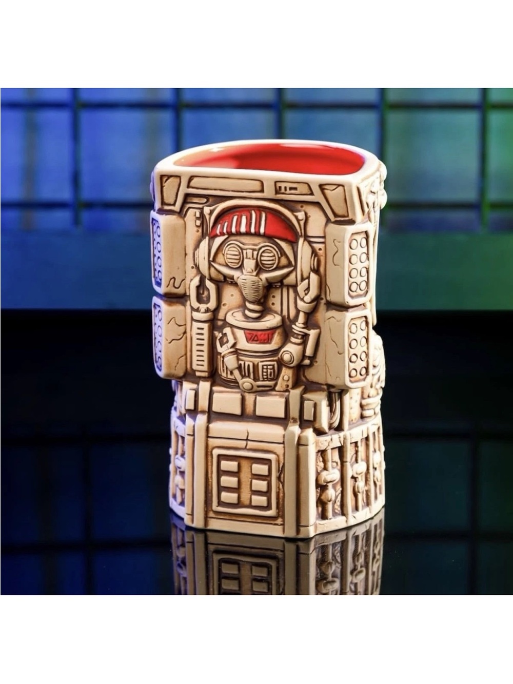 Disney Parks Star Wars May 4th Galaxy’s Edge Oga’s Cantina DJ R-3X Ceramic Mug